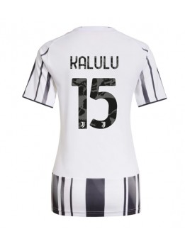 Juventus Pierre Kalulu #15 Heimtrikot für Frauen 2025-26 Kurzarm